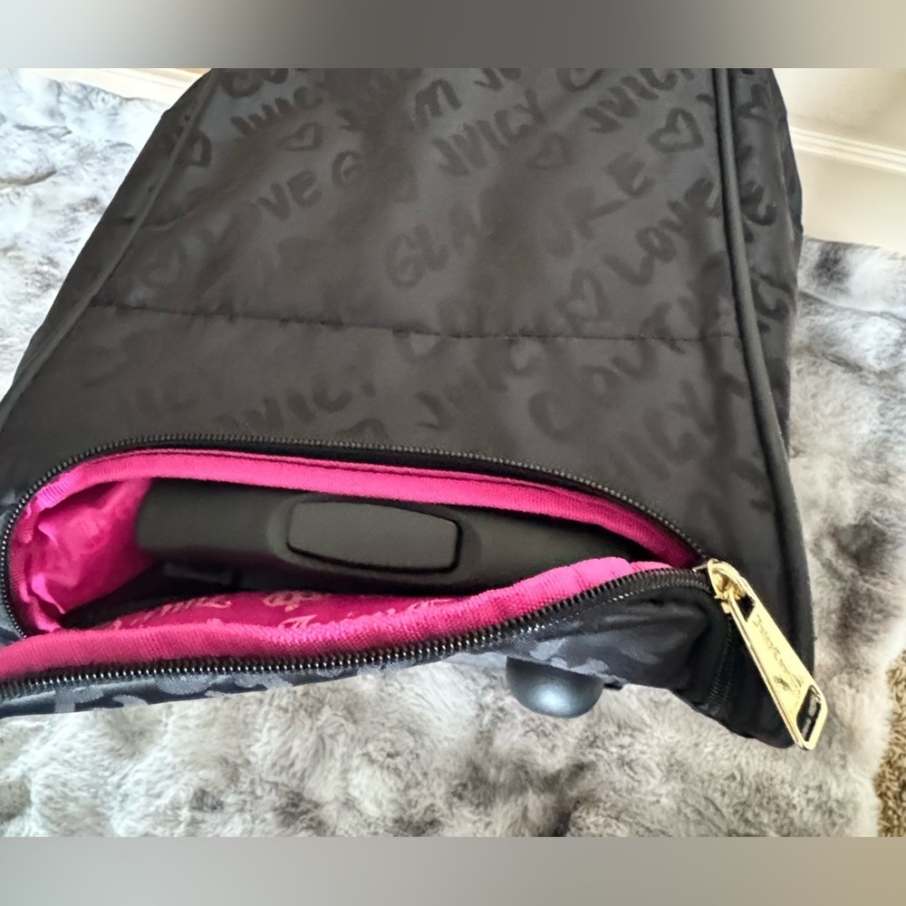 Juicy Couture Black Travel Bags Set - Picture 12 of 13
